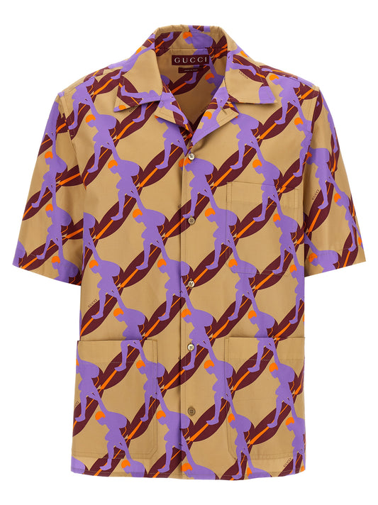 Gucci Multicolor Cotton Blouse