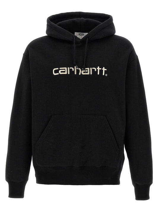 Junya Watanabe Black Cotton Sweatshirt