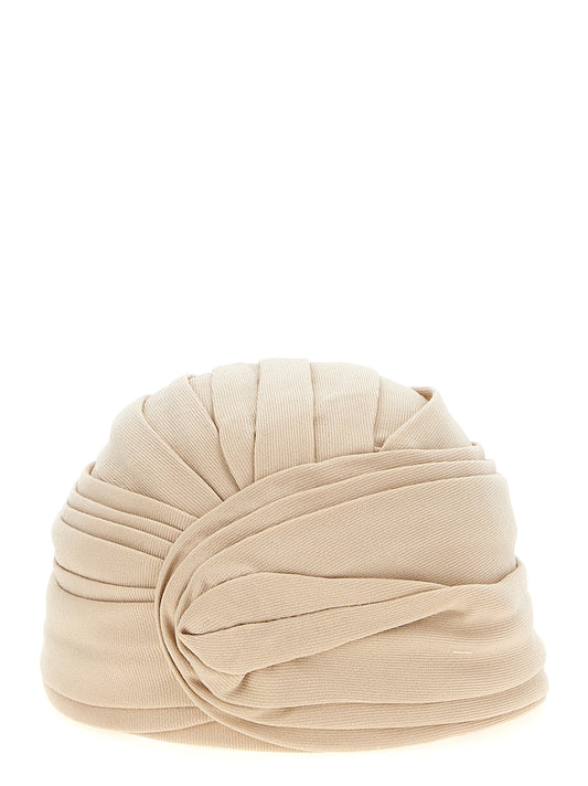 Valentino Garavani Beige Virgin Wool Hat