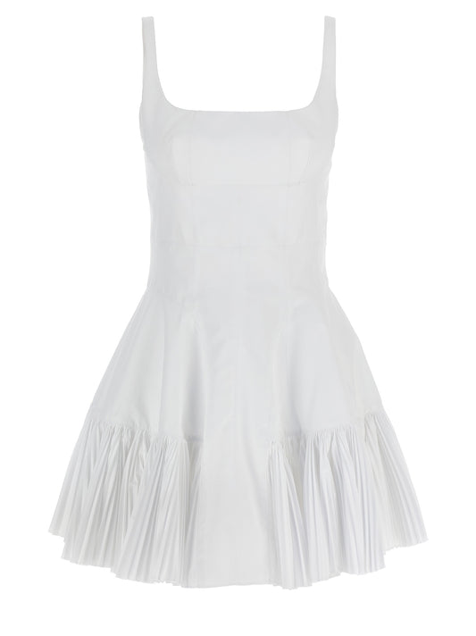 Giovanni Bedin White Polyester Short Dress