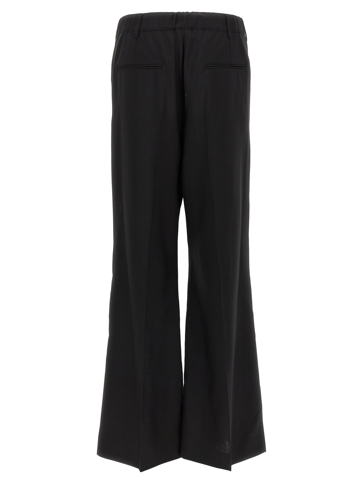 Marni Black Virgin Wool Casual Pants