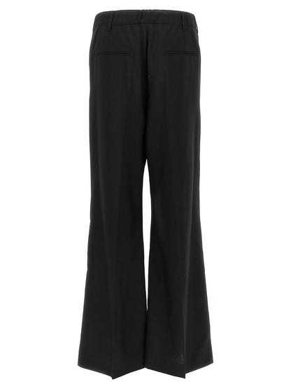 Marni Black Virgin Wool Casual Pants