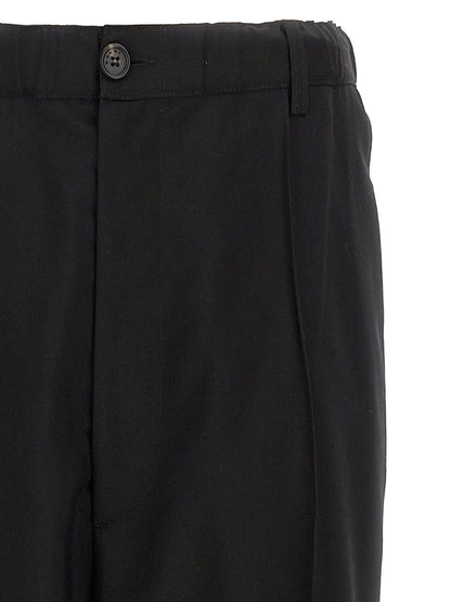 Marni Black Virgin Wool Casual Pants