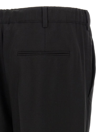 Marni Black Virgin Wool Casual Pants