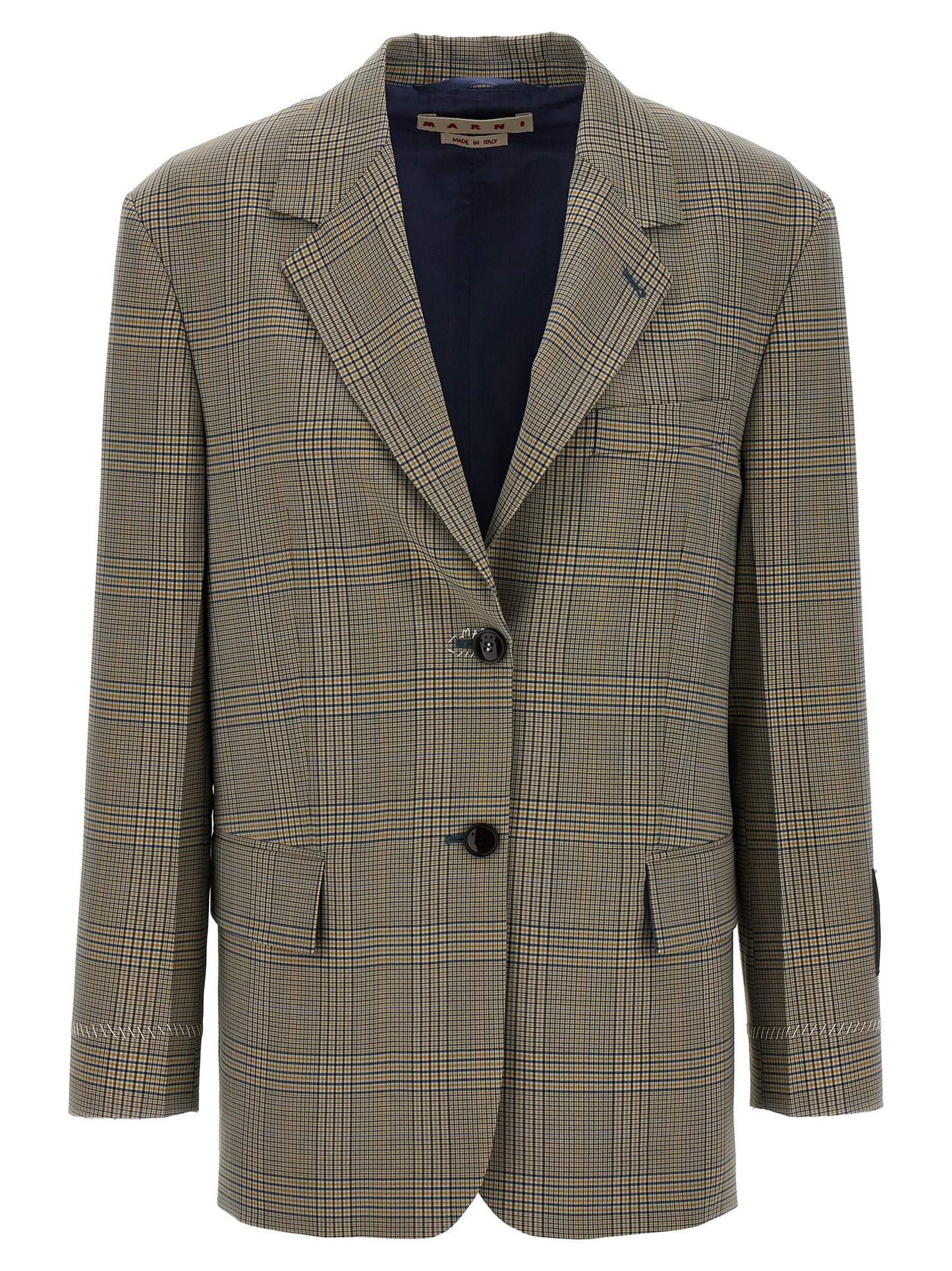 Marni Multicolor Polyester Blazer