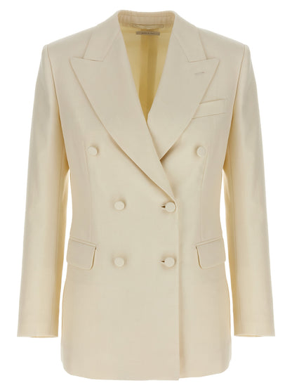 Brioni White Wool Blazer