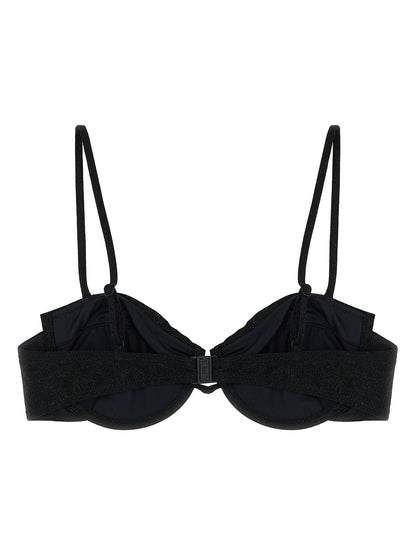 MC2 Saint Barth Black Viscose Bikini