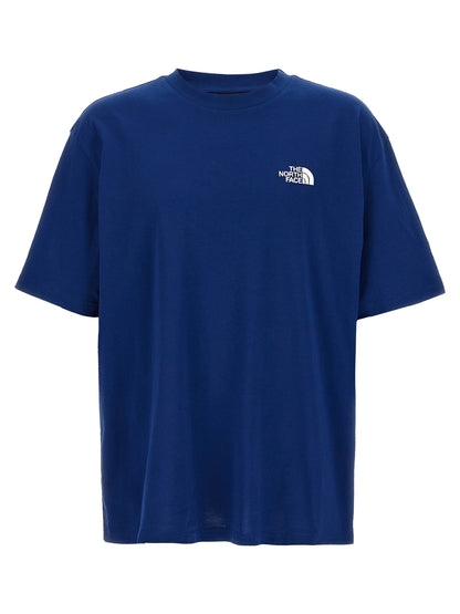 The North Face Blue Cotton T-Shirt
