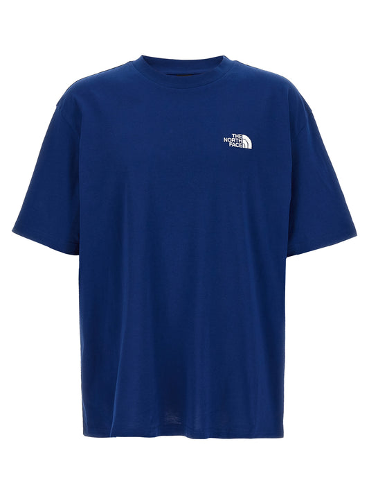 The North Face Blue Cotton T-Shirt