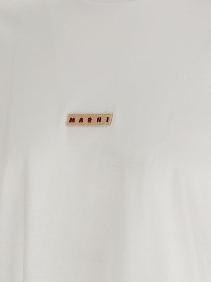 Marni White Cotton T-Shirt