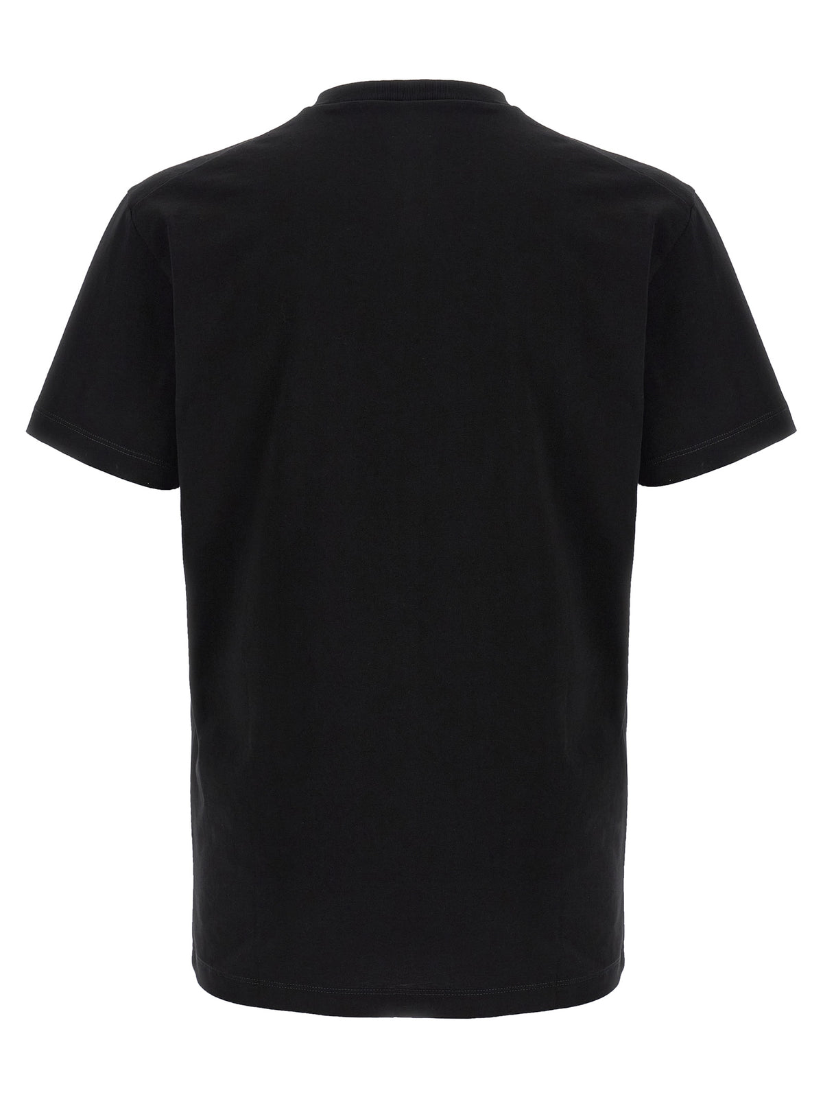 T-Shirt by Dsquared² for men in cotton black & print features an on trend silhouette, perfectly showcasing a on trend and for an elevated aesthetic.