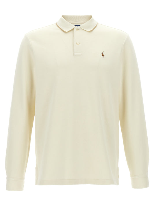 Polo Ralph Lauren Beige Cotton Polo Shirt