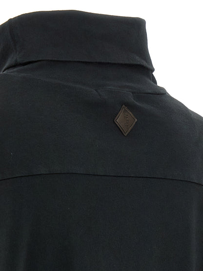 Haikure Black Cotton Cardigan
