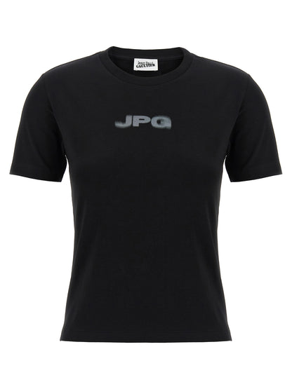 Jean Paul Gaultier Black Cotton T-Shirt