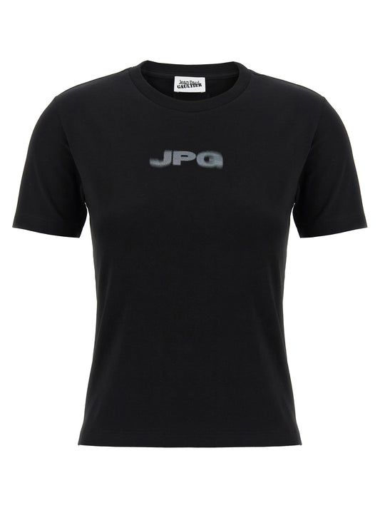 Jean Paul Gaultier Black Cotton T-Shirt