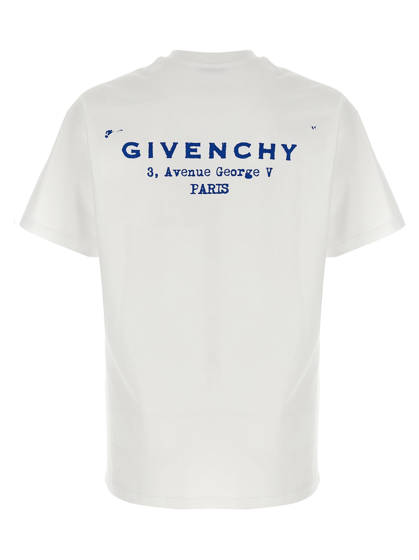 Givenchy White Cotton T-Shirt
