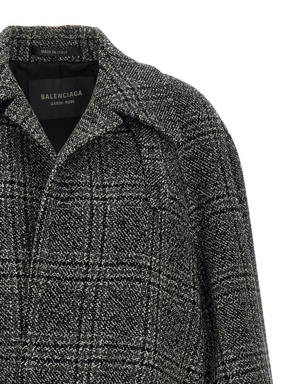 Balenciaga Black Wool Coat