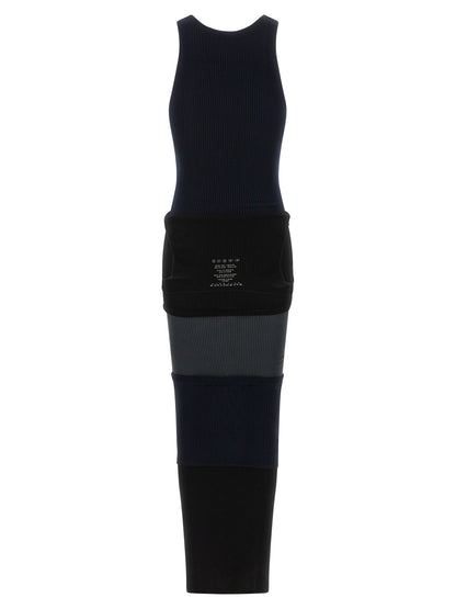 Balenciaga Black Cotton Long Dress