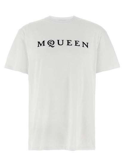 Alexander McQueen Bicolor Cotton T-Shirt