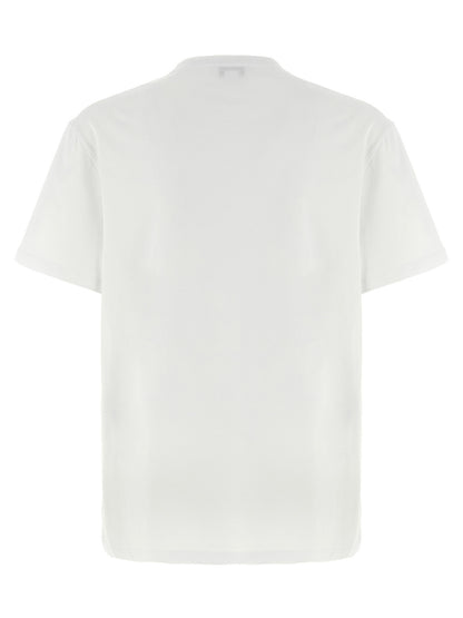 Alexander McQueen Bicolor Cotton T-Shirt