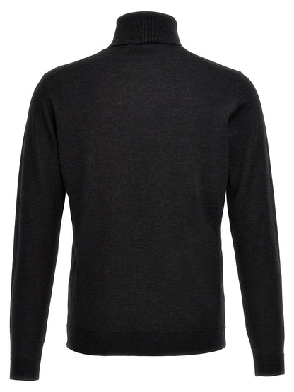 Roberto Collina Gray Merino Wool Cardigan