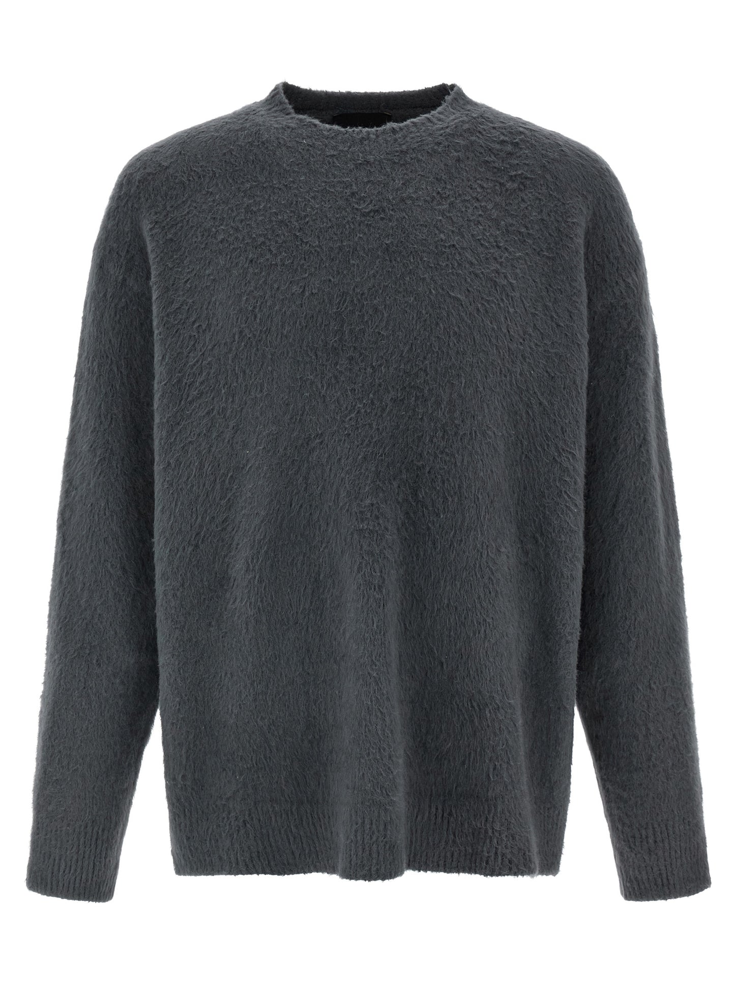Roberto Collina Gray Cotton Cardigan