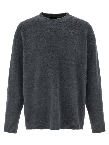 Roberto Collina Gray Cotton Cardigan