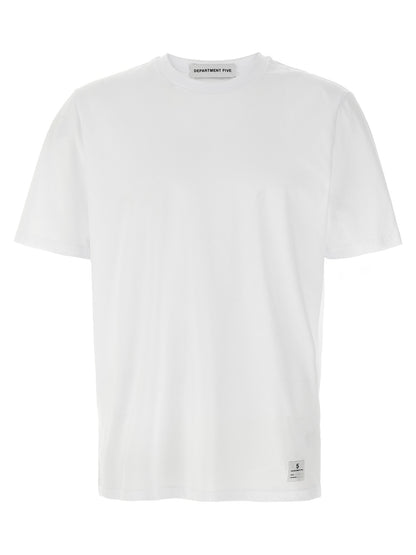 Department 5 White Cotton T-Shirt