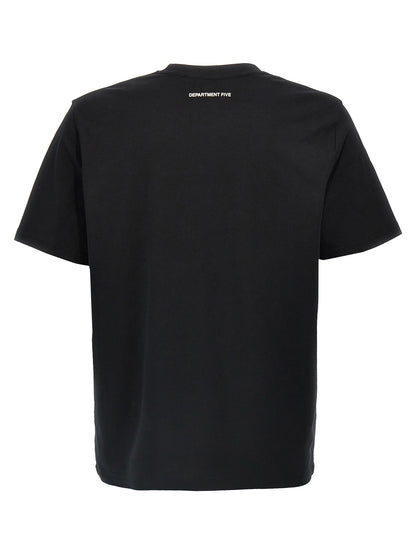 Department 5 Black Cotton T-Shirt