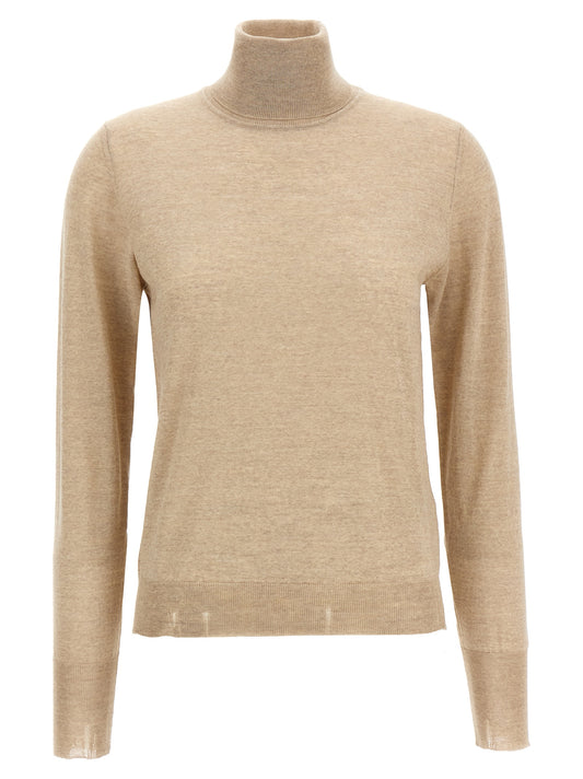 Golden Goose Beige Virgin Wool Cardigan