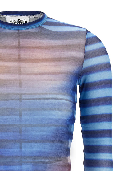 Jean Paul Gaultier Multicolor Polyamide Pattern Shirt