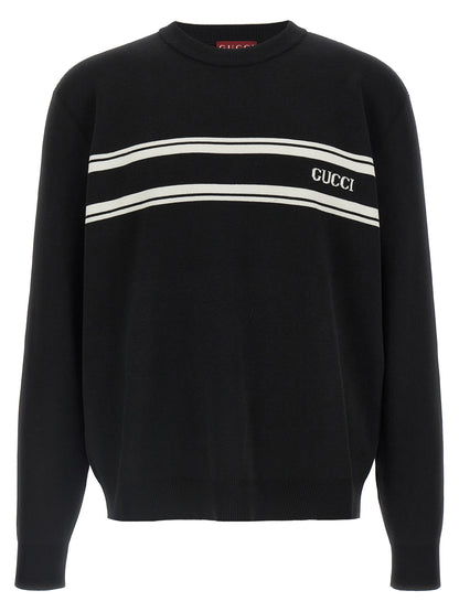 Gucci Bicolor Wool Cardigan