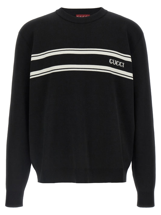 Gucci Bicolor Wool Cardigan