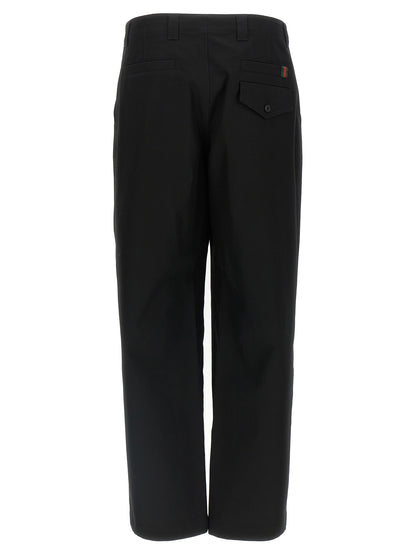 Gucci Black Cotton Casual Pants