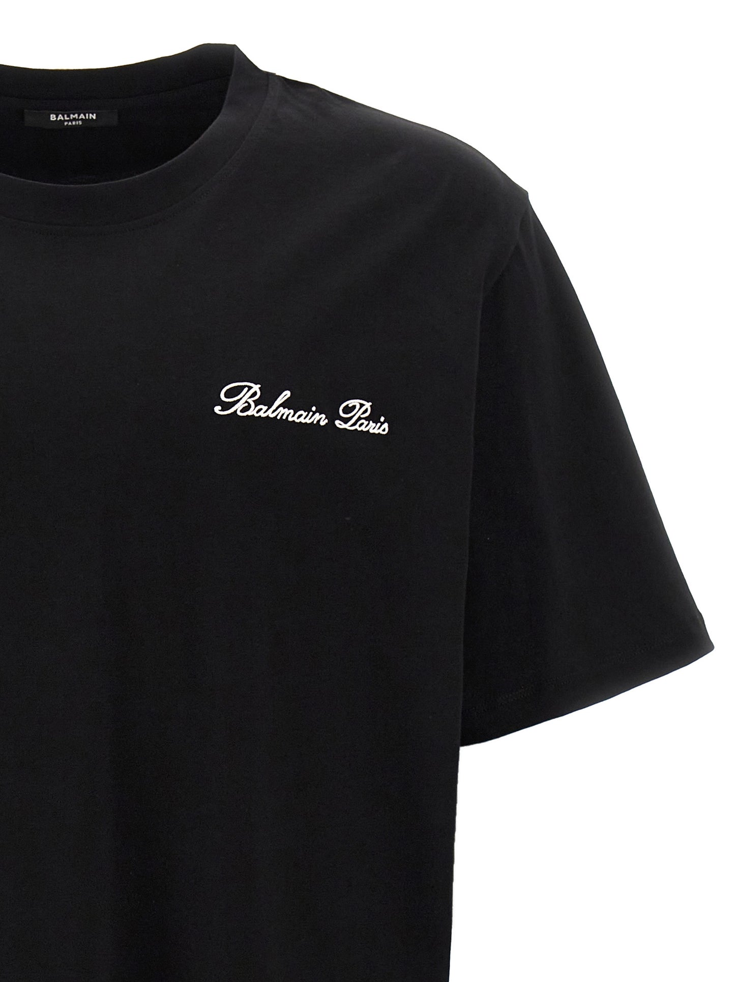 Balmain Bicolor Cotton T-Shirt