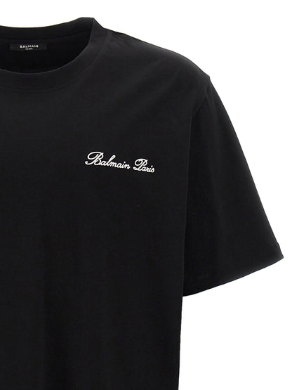 Balmain Bicolor Cotton T-Shirt