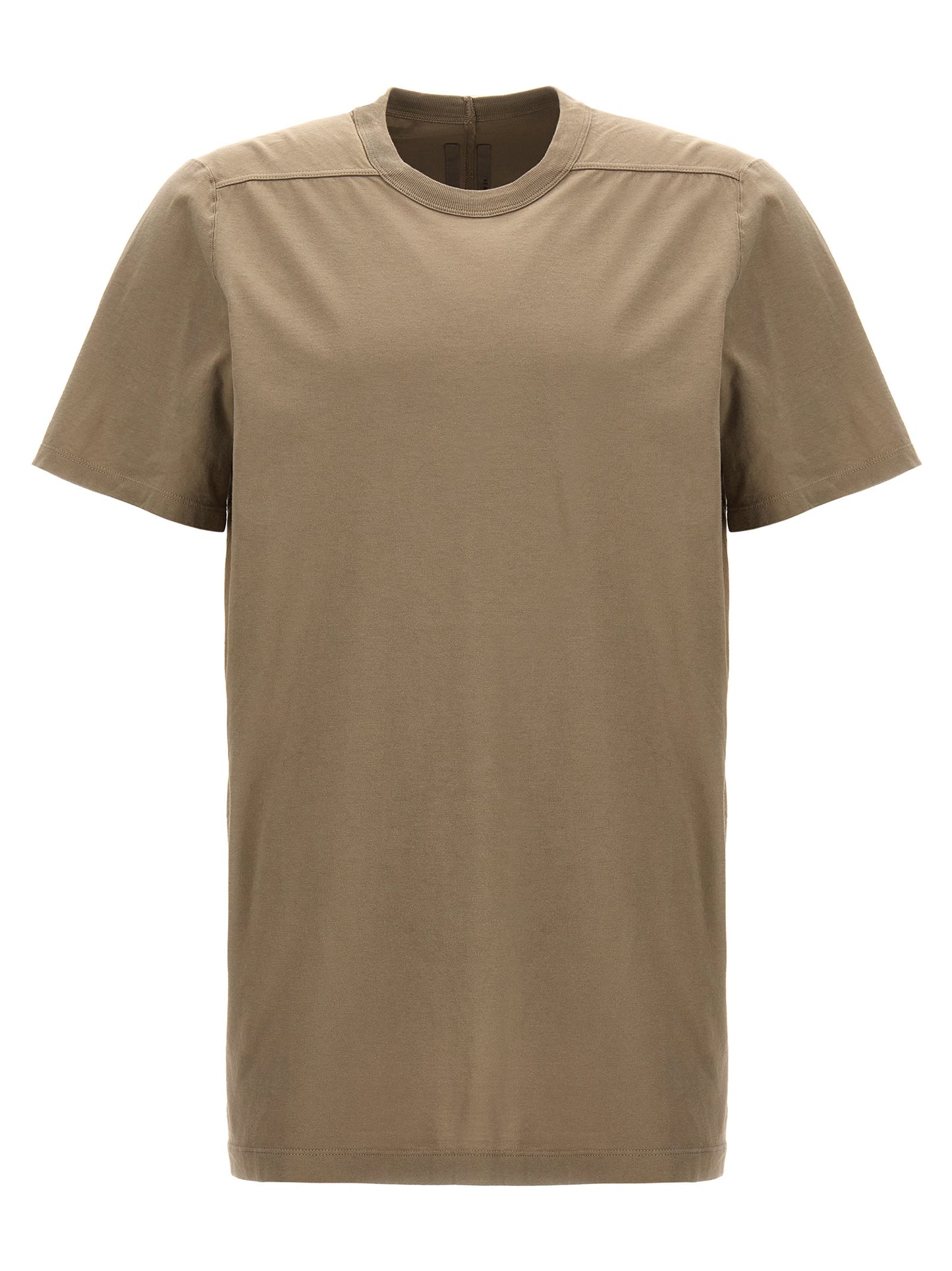 Rick Owens Gray Cotton T-Shirt