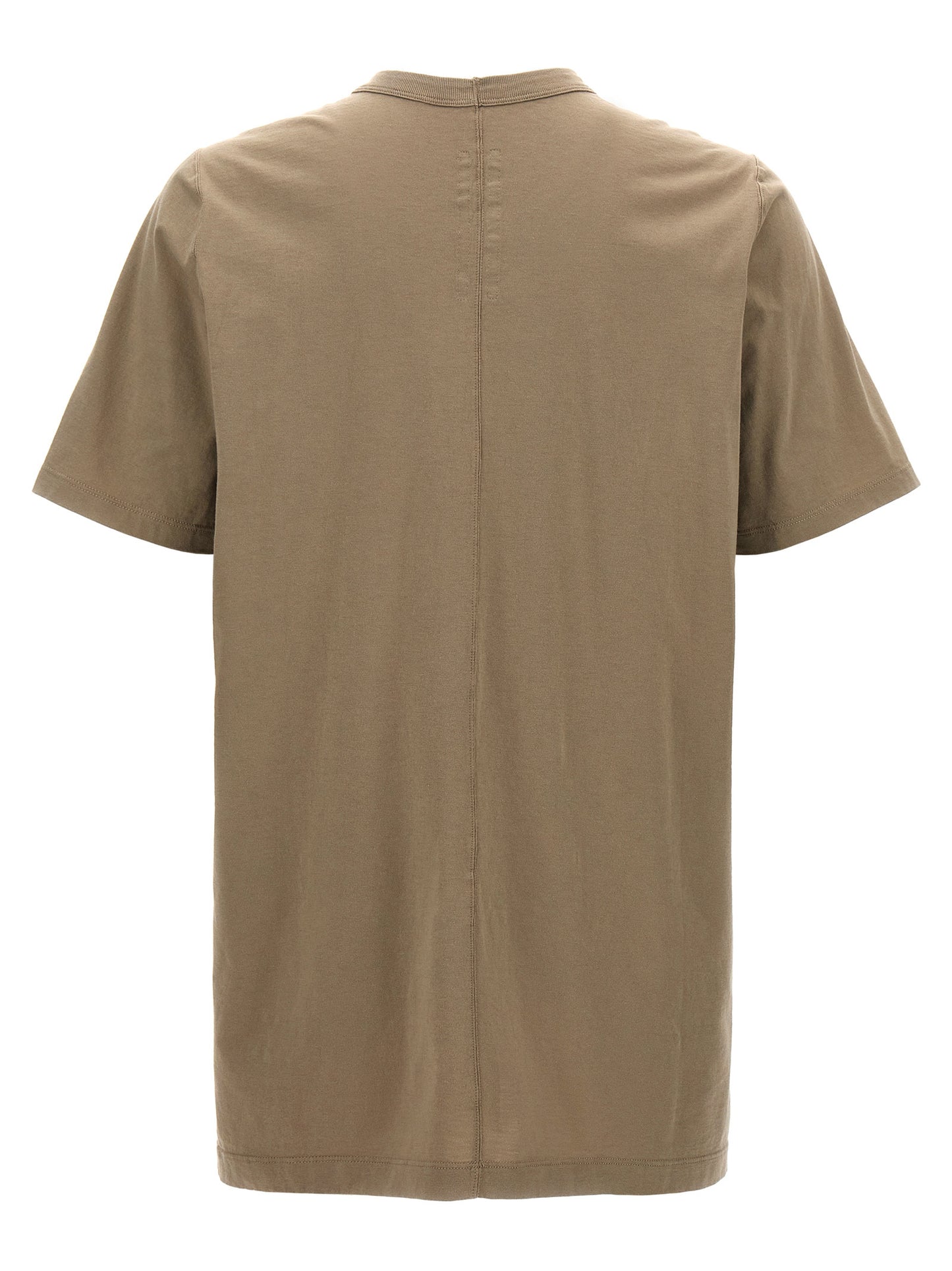 Rick Owens Gray Cotton T-Shirt