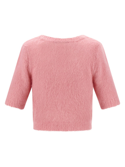 Alessandra Rich Multicolor Wool Cardigan