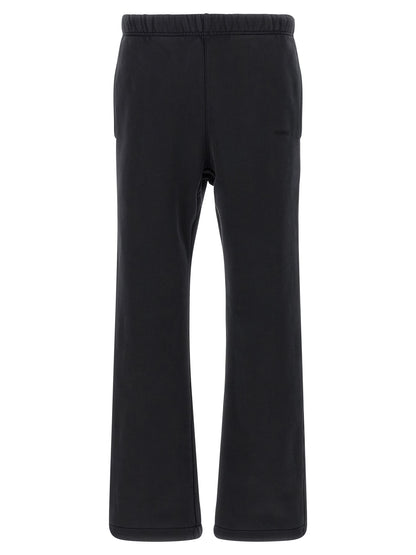 PURPLE Black Cotton Joggers (Workout Pants)