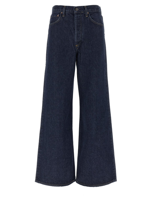 Agolde Blue Cotton Jeans Denim