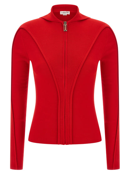 Victoria Beckham Multicolor Wool Cardigan