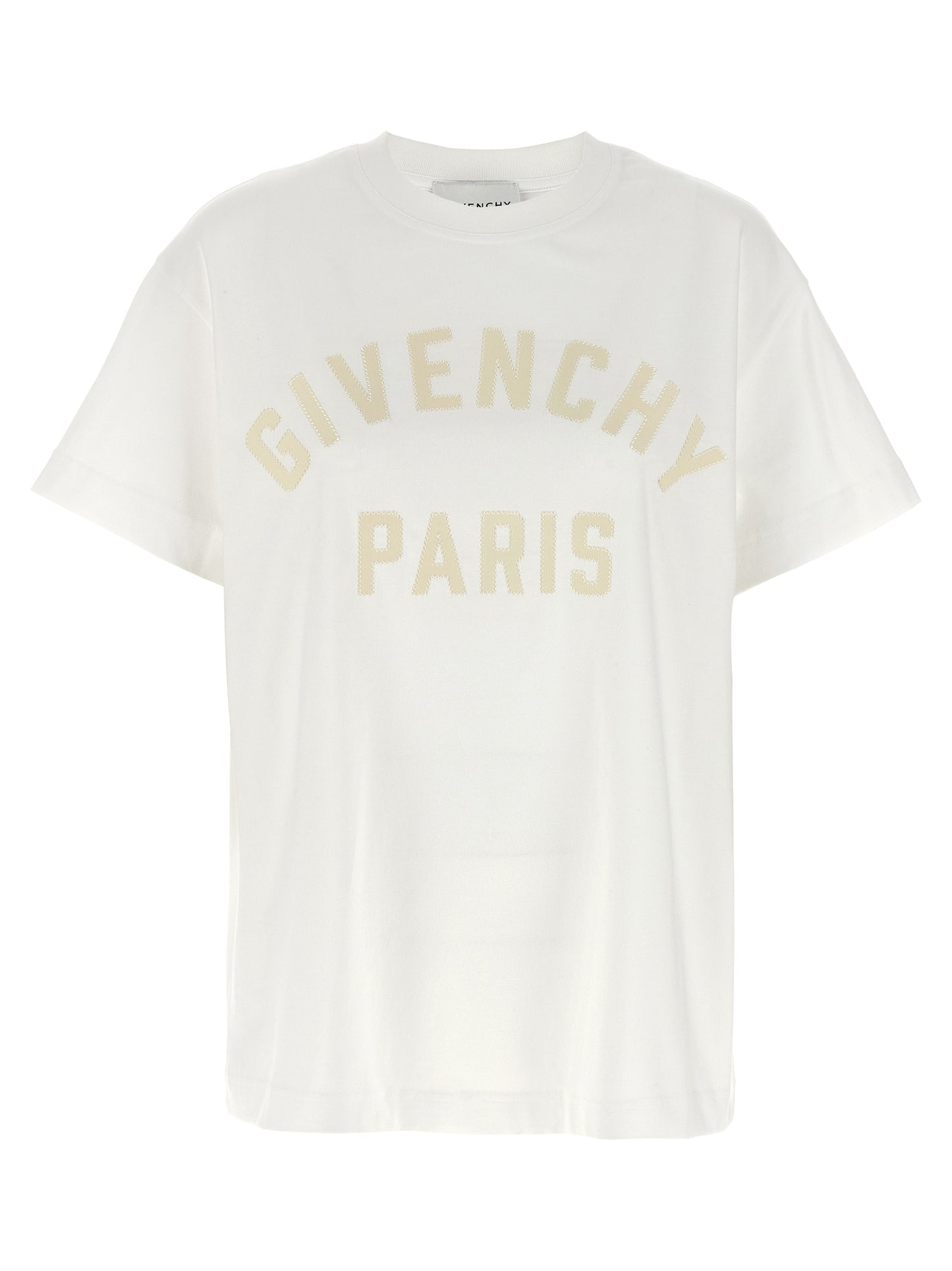 Givenchy White Cotton T-Shirt