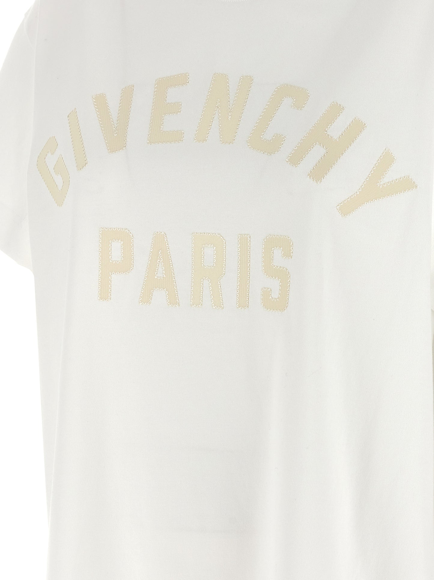 Givenchy White Cotton T-Shirt