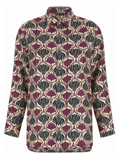 Max Mara Multicolor Silk Blouse