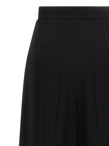 Max Mara Black Triacetate Pants