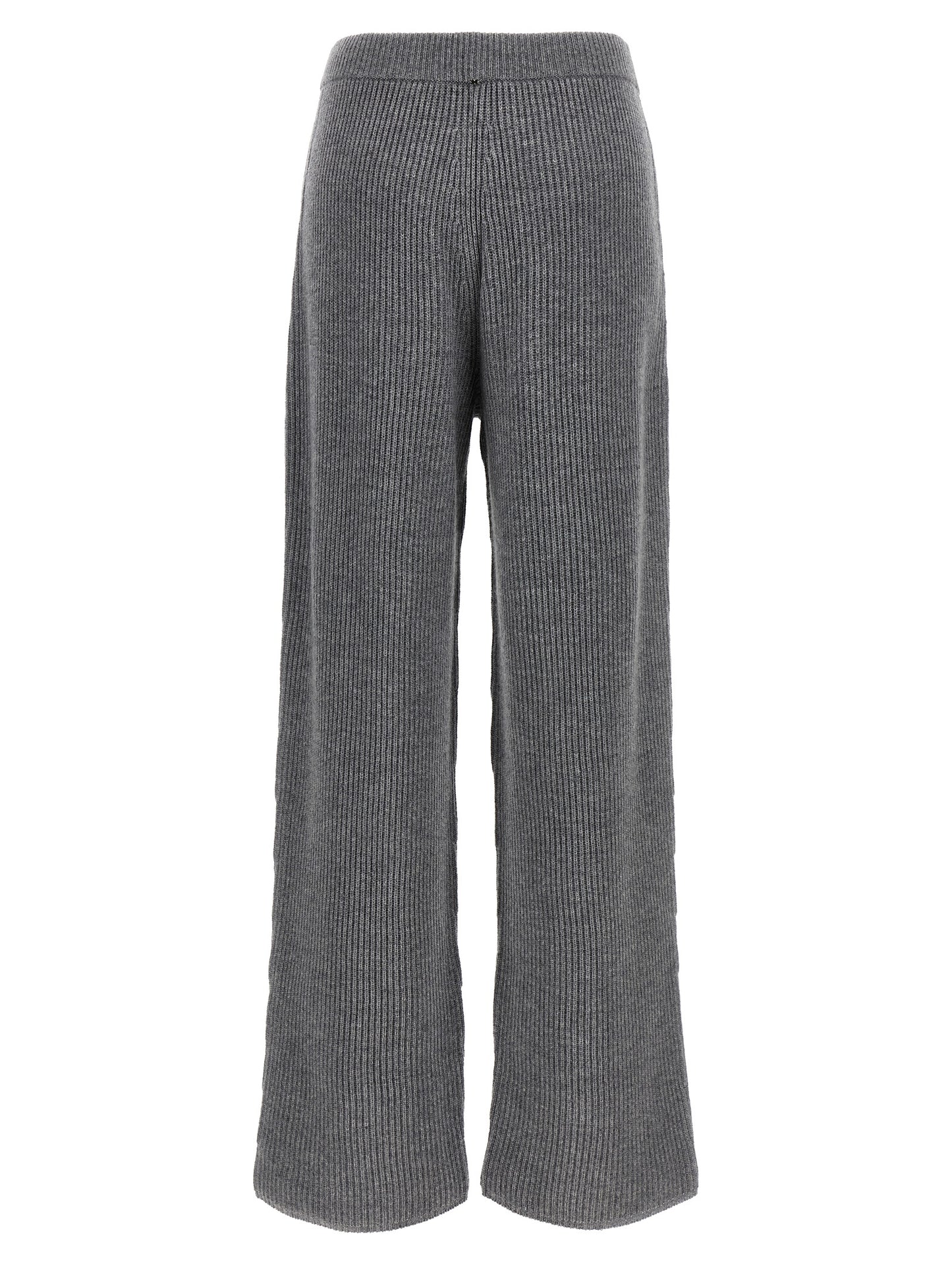 Sportmax Gray Wool Casual Pants