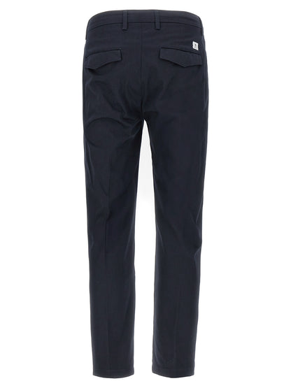Department 5 Gray Cotton Cropped Pants