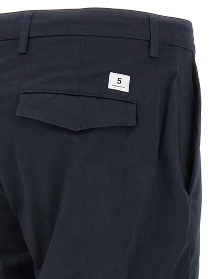 Department 5 Gray Cotton Cropped Pants