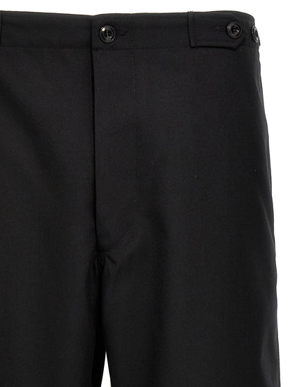 CELLAR DOOR Black Polyester Casual Pants